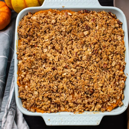 Healthier Sweet Potato Casserole